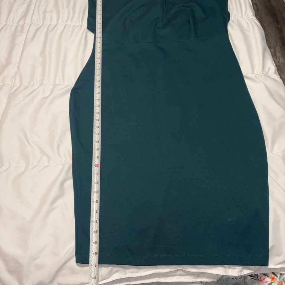 2X FASHION NOVA CEO Moves Cap Sleeve Midi Dress Date Night Career Minimalist - Picture 10 of 12